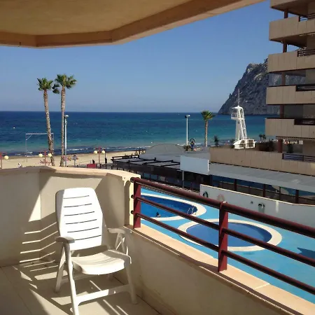 Apartamento En Calpe, Playa De La Fossa, Primera Linea, Aa Exterior photo
