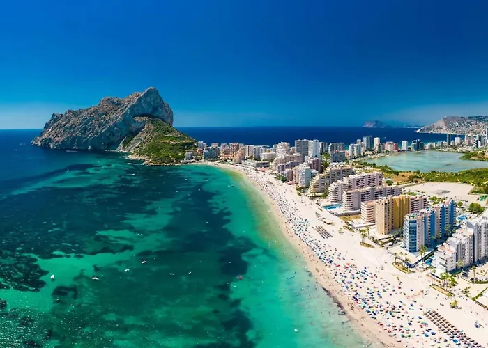 Apartamento En Calpe, Playa De La Fossa, Primera Linea, Aa